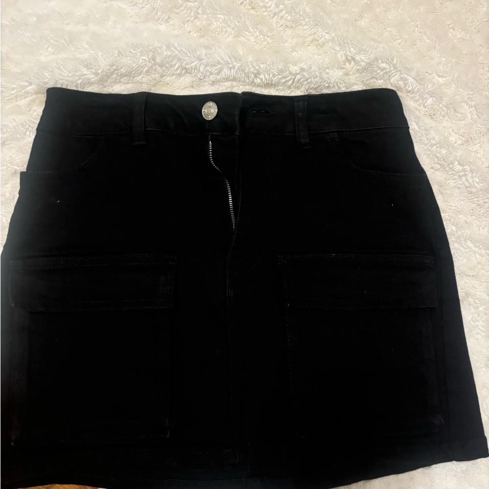 Love Tree Black Mini Skirt